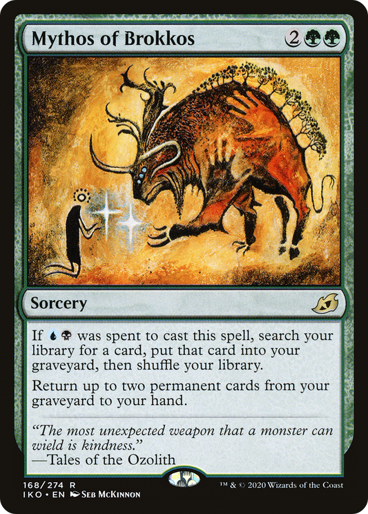Mythos of Brokkos (IKO-168) (Foil)