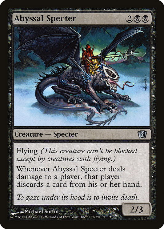 Abyssal Specter (8ED-117★) (Foil)