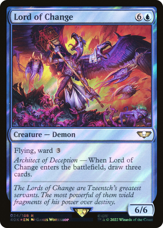 Lord of Change (40K-24★) (Surge Foil)