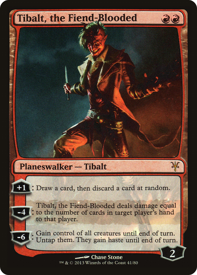 Tibalt, the Fiend-Blooded (DDK-041) (Foil)