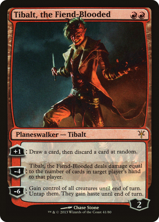 Tibalt, the Fiend-Blooded (DDK-041) (Foil)