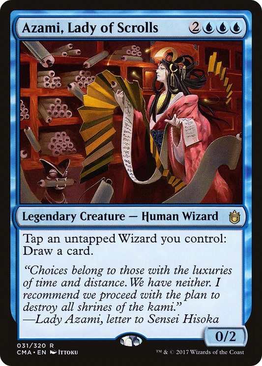 Azami, Lady of Scrolls (CMA-031)