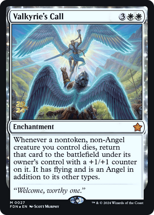 Valkyrie's Call (PRE-27S) (Foil)