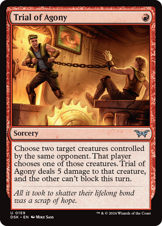 Trial of Agony (DSK-159) (Foil)