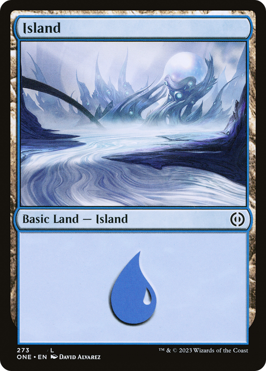 Island (ONE-273) (Foil)