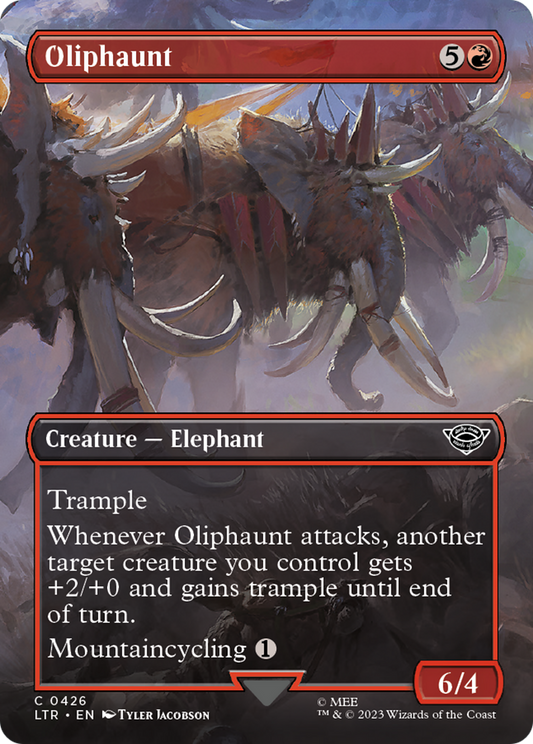 Oliphaunt (LTR-426) (Borderless) (Foil)
