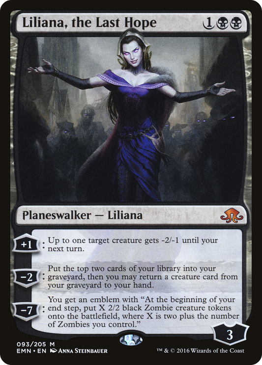 Liliana, the Last Hope (EMN-093) (Foil)
