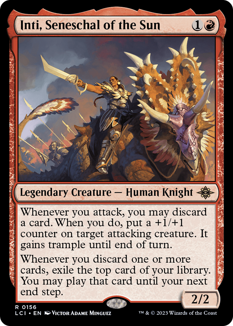 Inti, Seneschal of the Sun (LCI-156) (Foil)