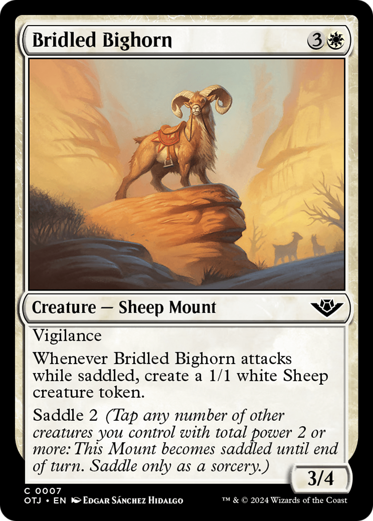 Bridled Bighorn (OTJ-007)