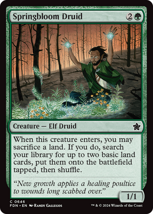 Springbloom Druid (FDN-646)