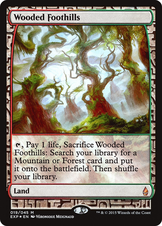 Wooded Foothills (EXP-019) (Foil)