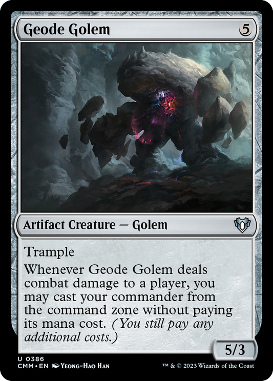 Geode Golem (CMM-386) (Foil)