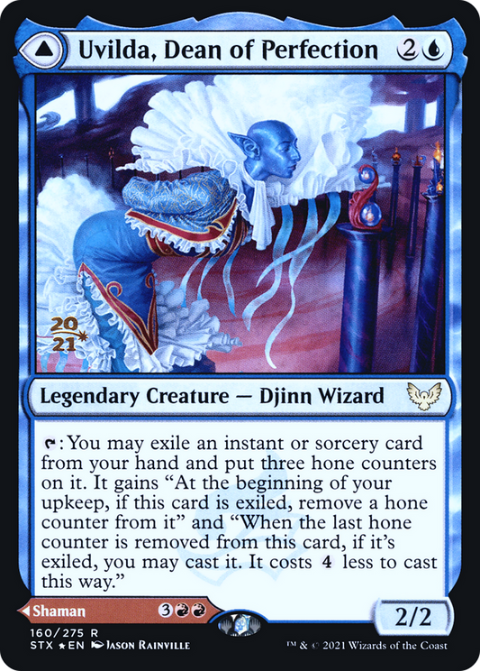 Uvilda, Dean of Perfection // Nassari, Dean of Expression (PRE-160S) (Foil)