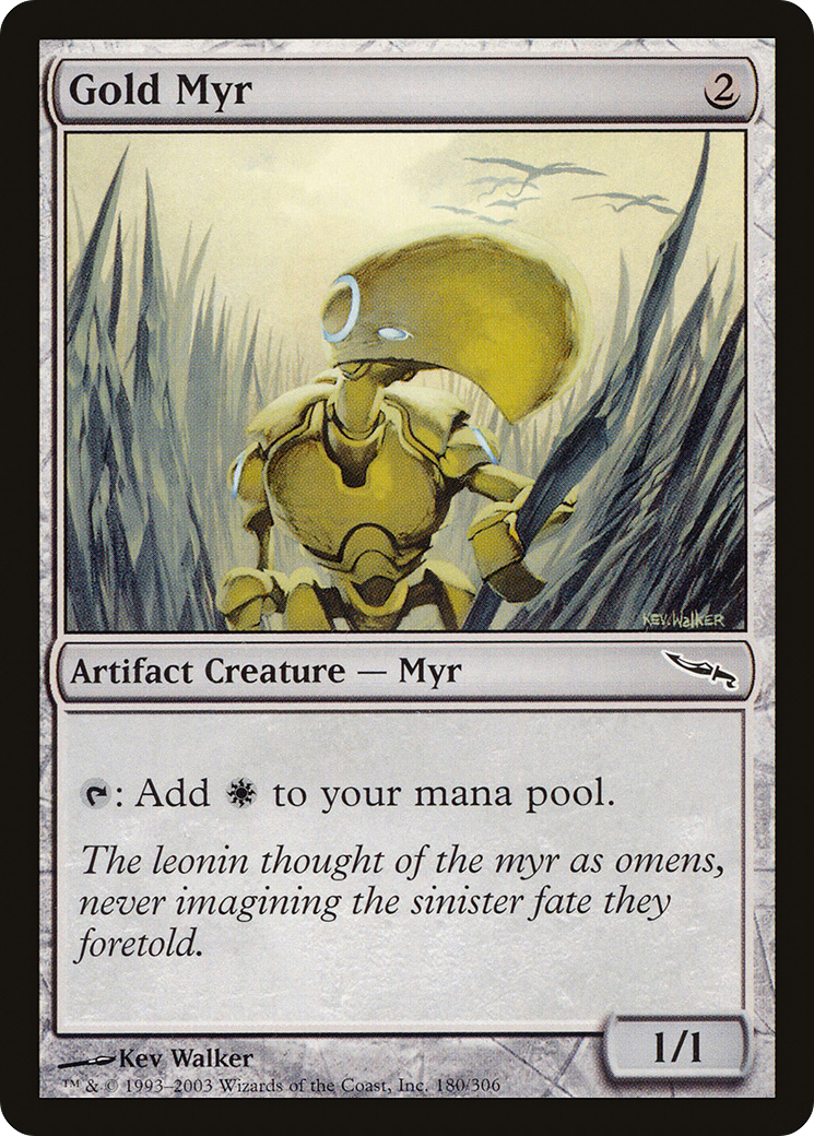 Gold Myr (MRD-180) (Foil)