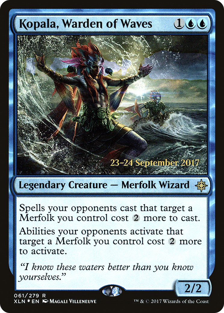 Kopala, Warden of Waves (PRE-61S) (Foil)