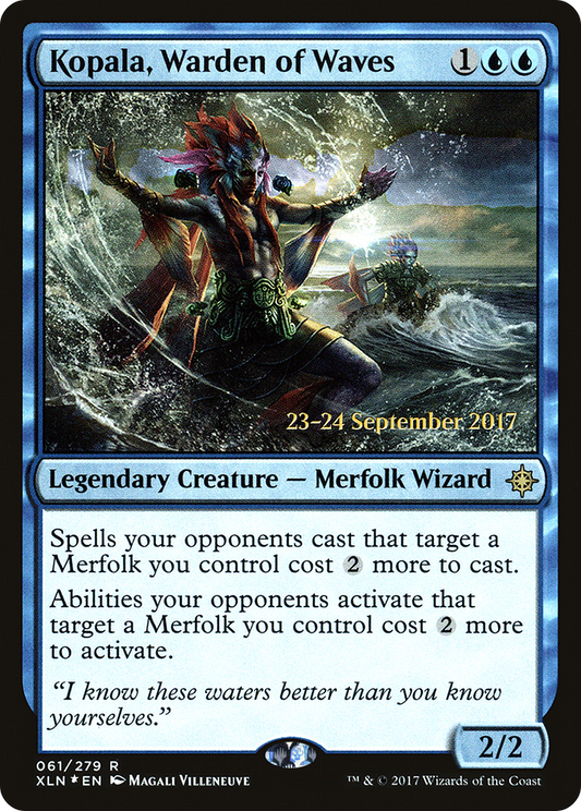 Kopala, Warden of Waves (PRE-61S) (Foil)