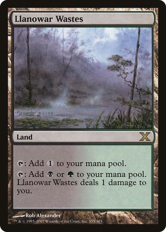 Llanowar Wastes (10E-355)