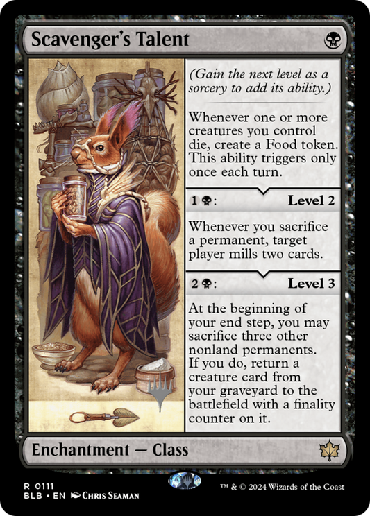 Scavenger's Talent (PPBLB-111P) (Foil)