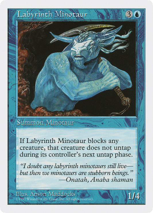 Labyrinth Minotaur (5ED-097)