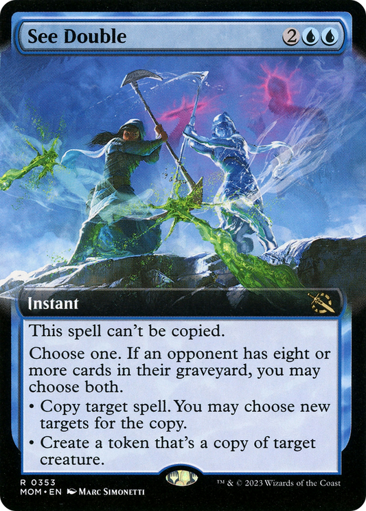 See Double (MOM-353) (Extended Art) (Foil)