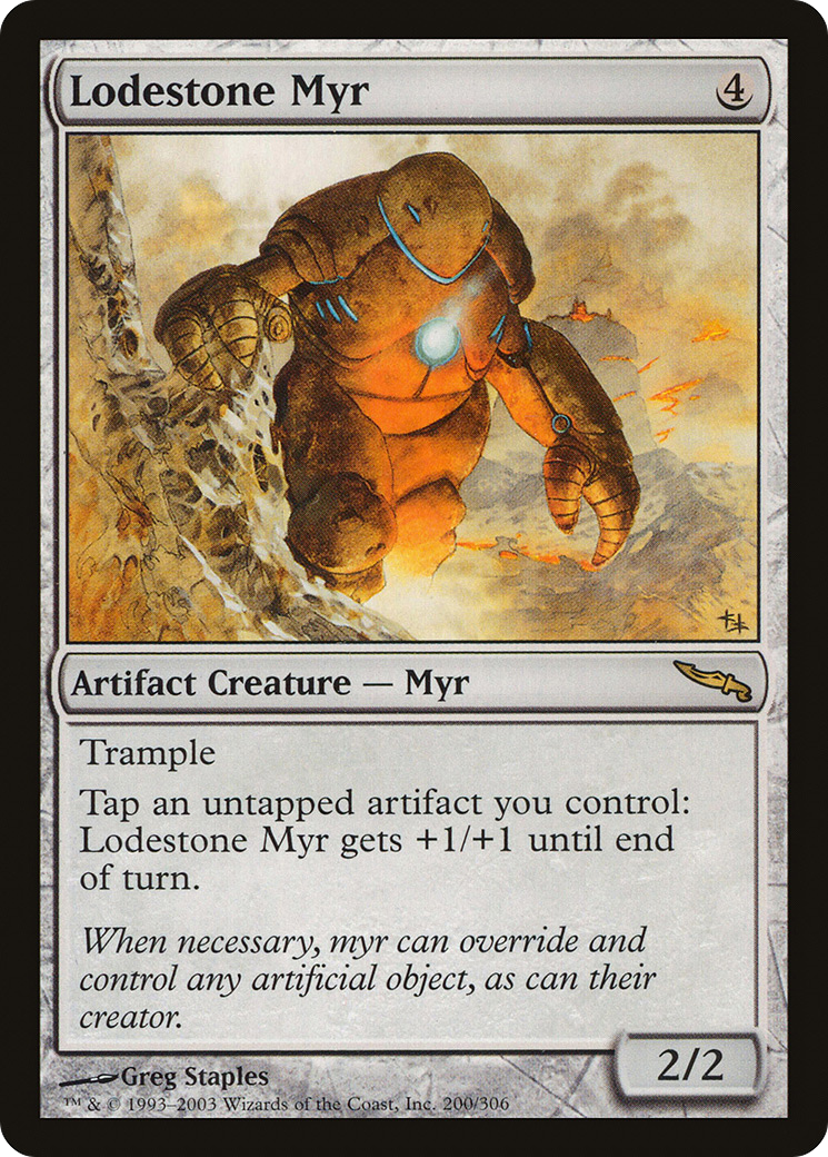 Lodestone Myr (MRD-200) (Foil)
