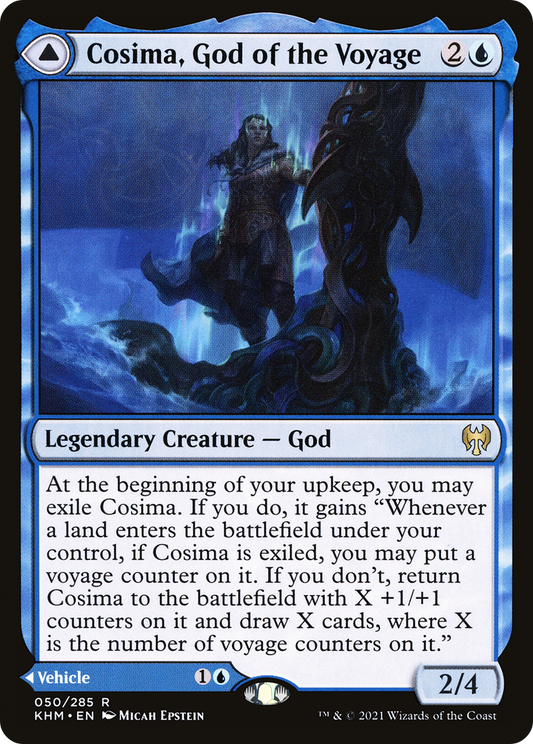 Cosima, God of the Voyage // The Omenkeel (KHM-050) (Foil)