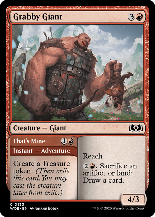 Grabby Giant // That's Mine (WOE-133)