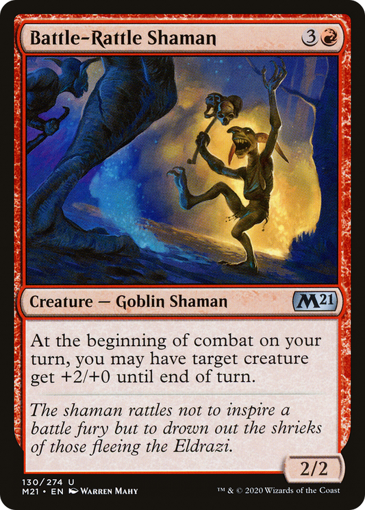 Battle-Rattle Shaman (M21-130) (Foil)