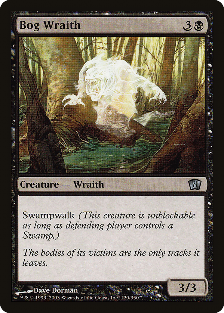 Bog Wraith (8ED-120★) (Foil)