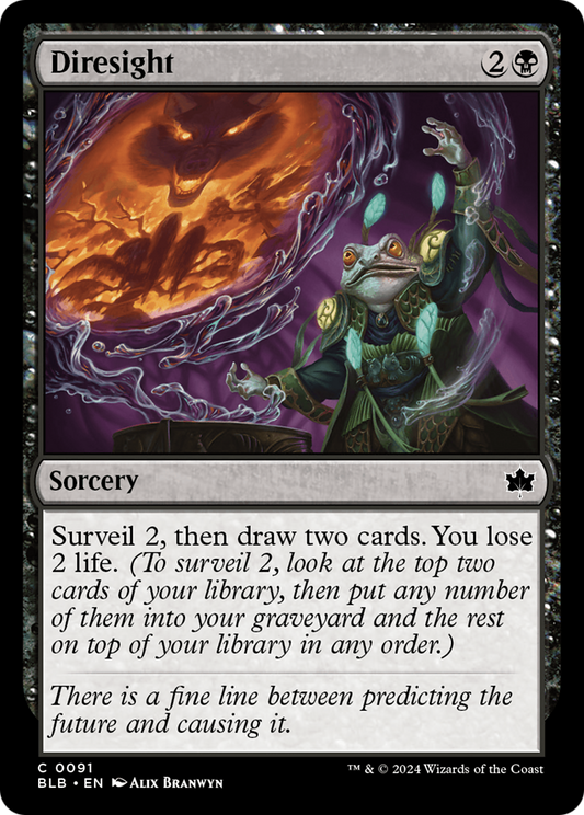 Diresight (BLB-091) (Foil)