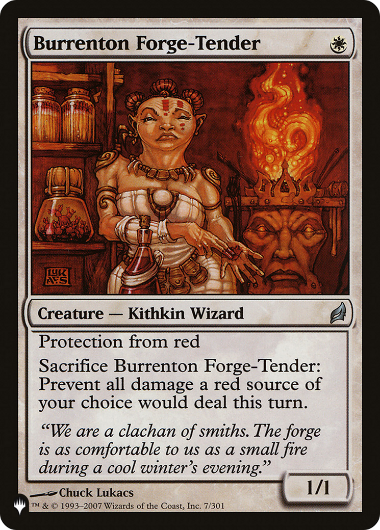 Burrenton Forge-Tender (LIST-LRW-7)