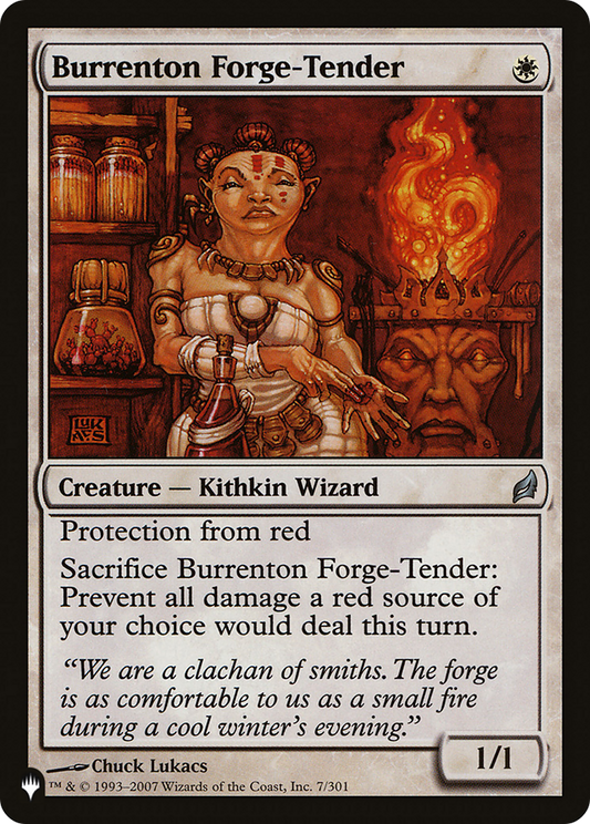 Burrenton Forge-Tender (LIST-LRW-7)