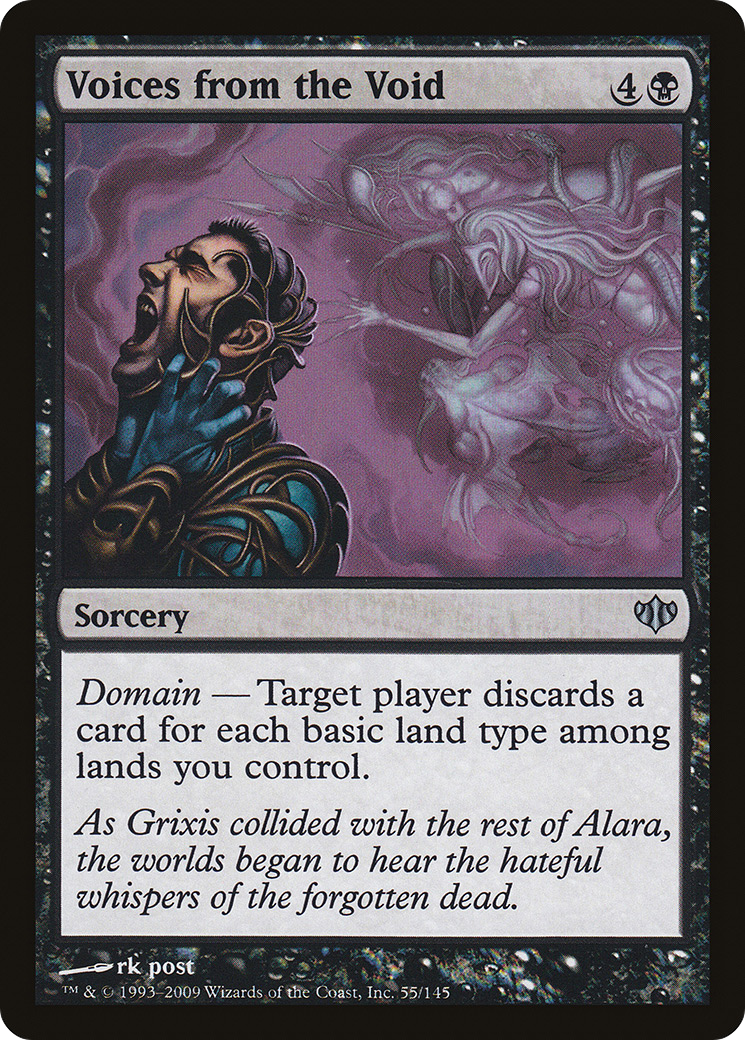 Voices from the Void (CON-055) (Foil)