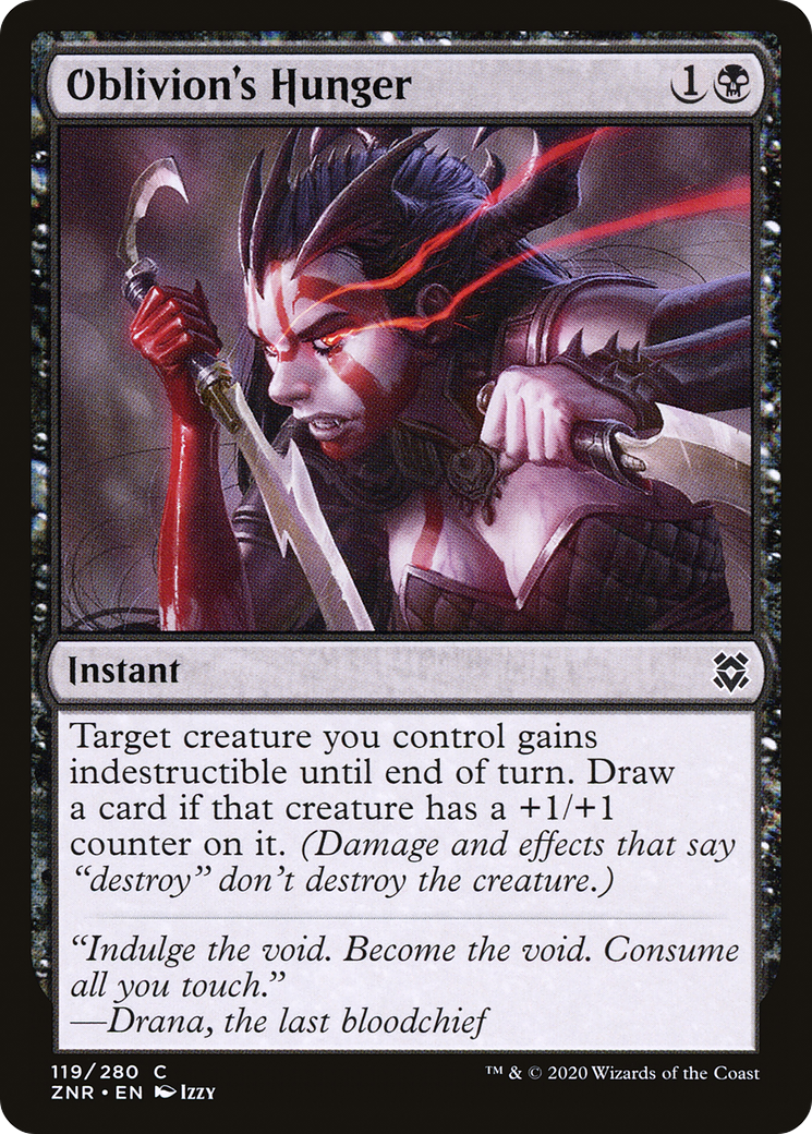 Oblivion's Hunger (ZNR-119) (Foil)