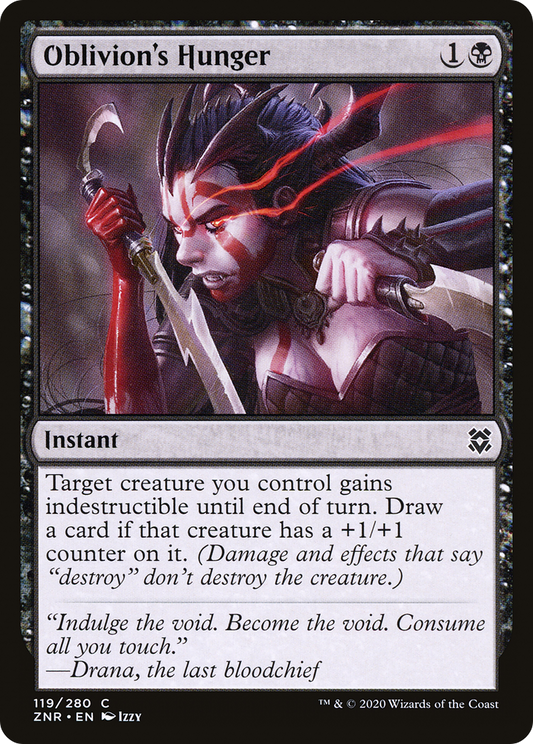 Oblivion's Hunger (ZNR-119) (Foil)