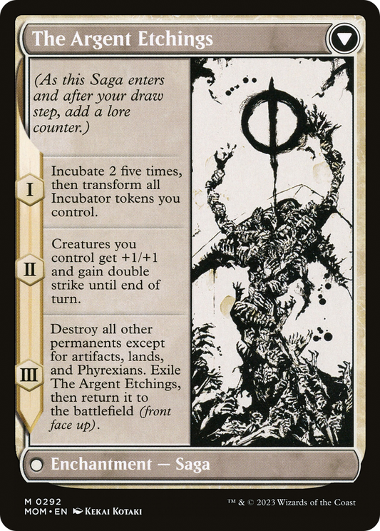 Elesh Norn // The Argent Etchings (MOM-292) (Showcase) (Borderless)