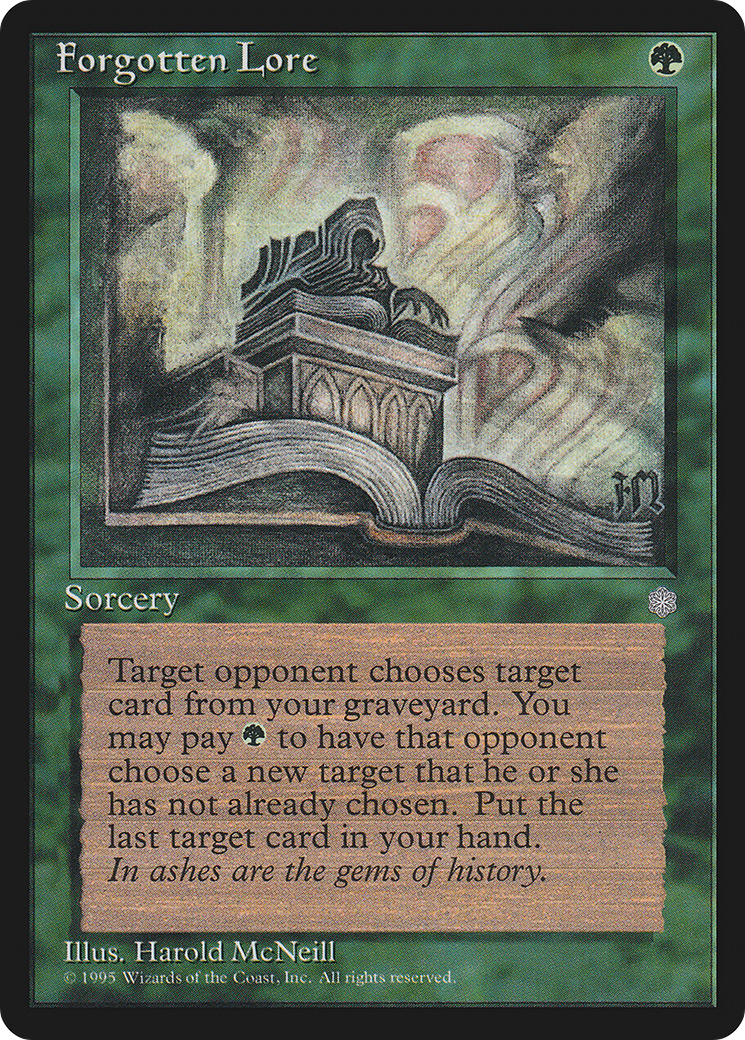 Forgotten Lore (ICE-237)