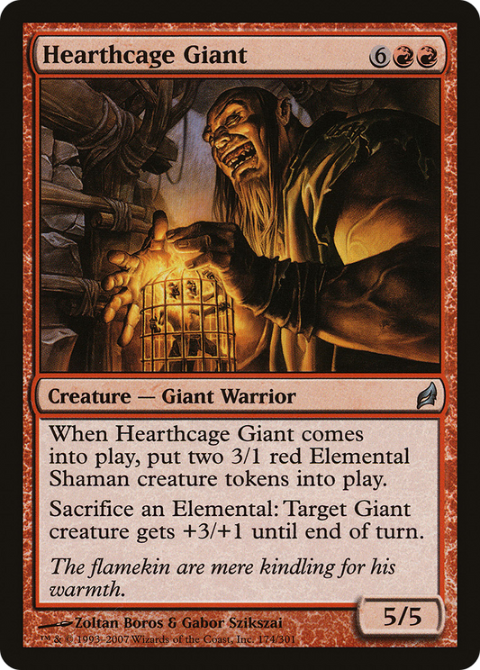 Hearthcage Giant (LRW-174) (Foil)