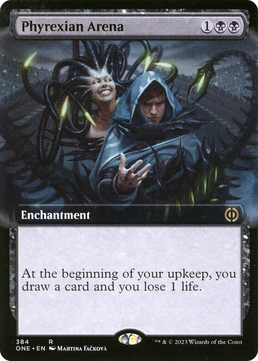 Phyrexian Arena (ONE-384) (Extended Art) (Foil)