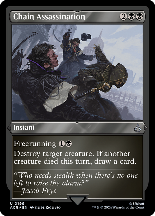 Chain Assassination (ACR-199) (Etched Foil)