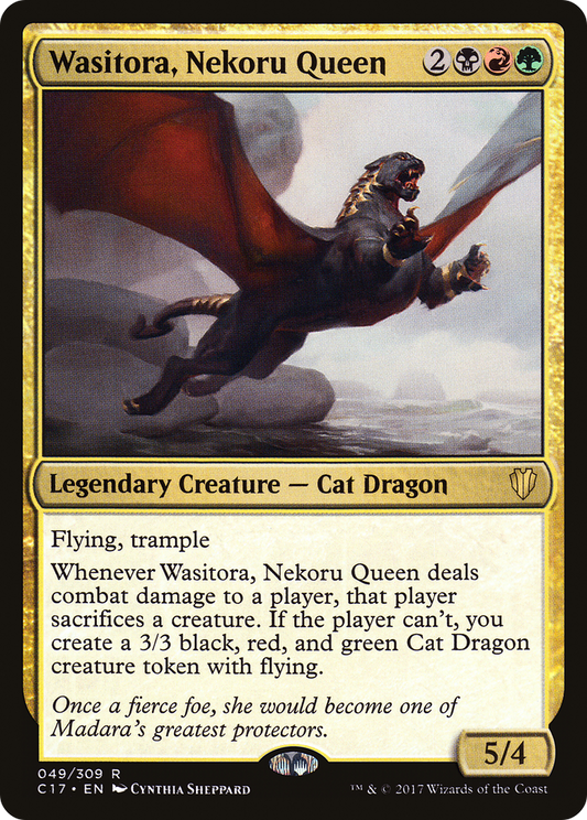 Wasitora, Nekoru Queen (C17-049)
