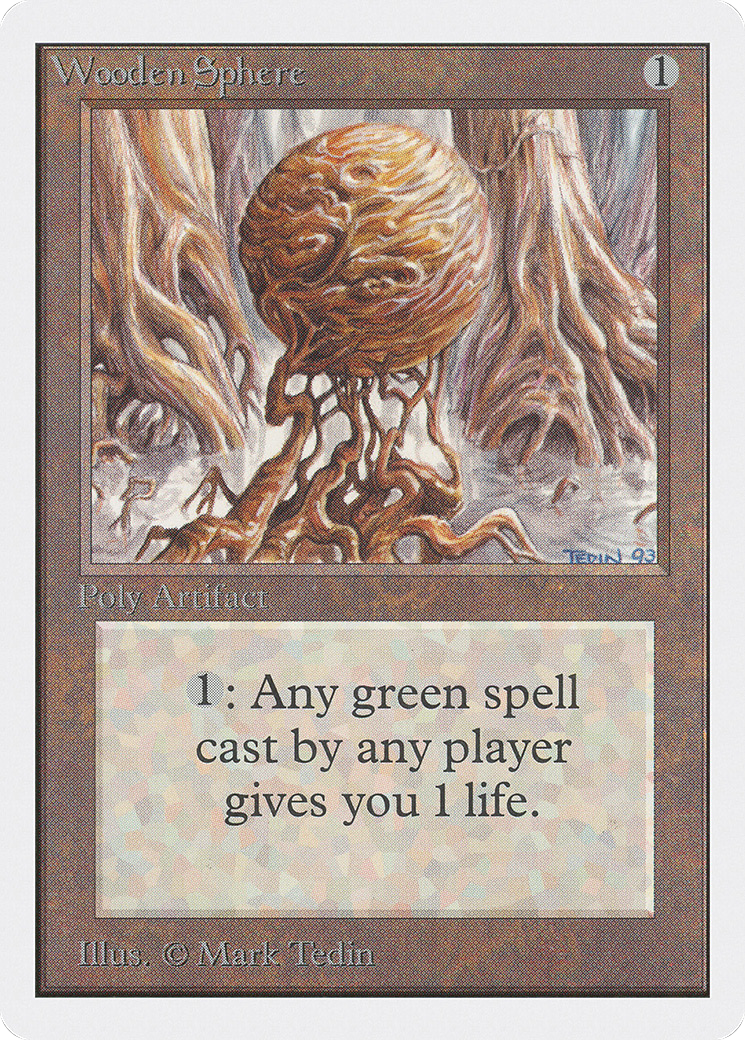 Wooden Sphere (2ED-277)