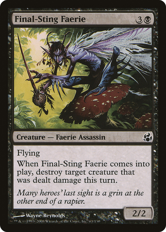 Final-Sting Faerie (MOR-063) (Foil)