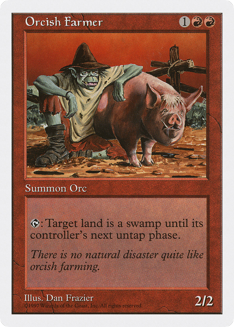 Orcish Farmer (5ED-256)