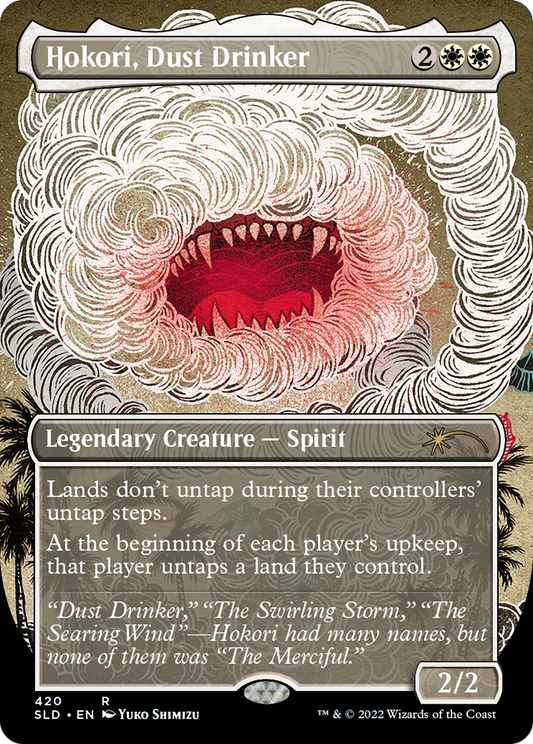Hokori, Dust Drinker (SLD-420) (Borderless) (Foil)