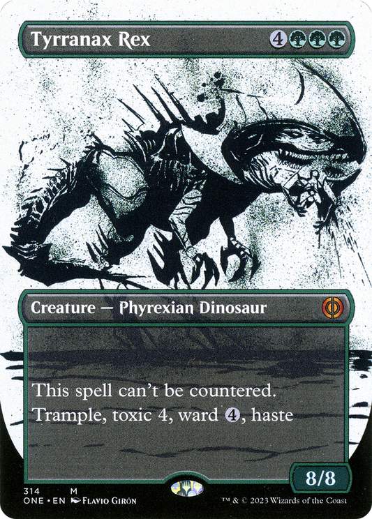 Tyrranax Rex (ONE-314) (Showcase) (Borderless)