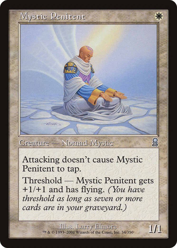 Mystic Penitent (ODY-034) (Foil)