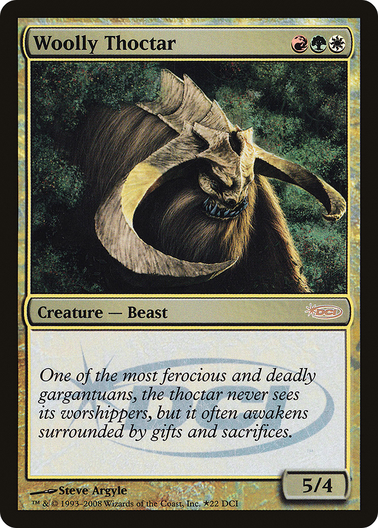Woolly Thoctar (WPN-022) (Foil)
