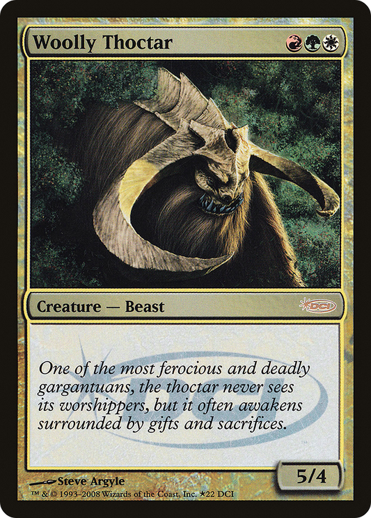 Woolly Thoctar (WPN-022) (Foil)