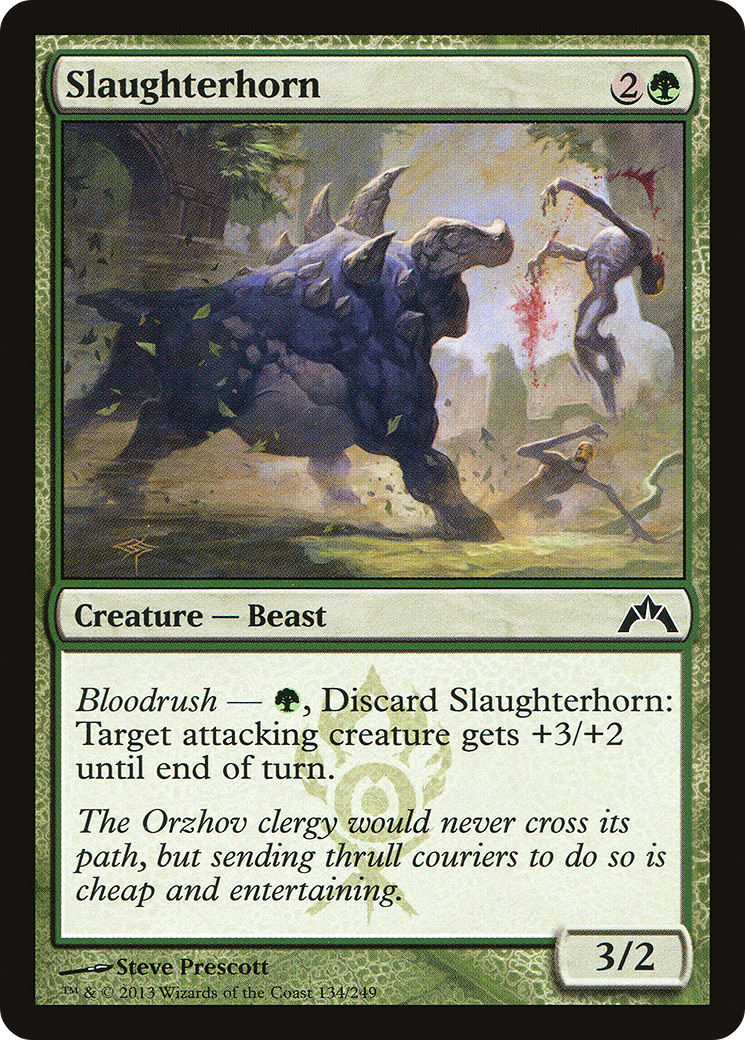 Slaughterhorn (GTC-134) (Foil)